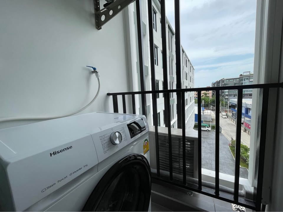 รูป เช่าด่วน!! ราคาดีมาก ห้องแต่งสวยมาก Rye Sukhumvit 101/1 - รูปที่ 9/10