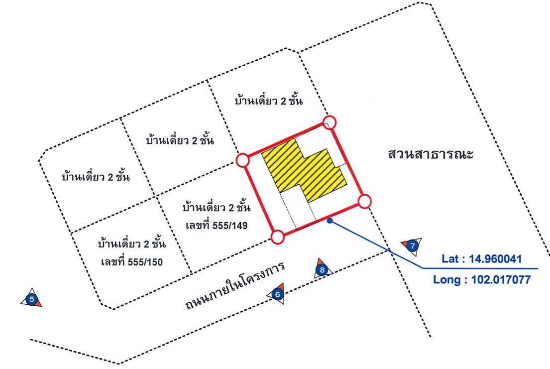 picture บ้านเดี่ยว 202.8 square meter Nakhon Ratchasima Muang Nakhon Ratchasima Ban Mai for 2288000 THB - 3/12
