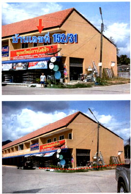 Shophouses for sale Phangnga : ตึกแถว 165.6 square meter Phangnga Khura Buri Mae Ya Nang Kao for ติดต่อธนาคาร THB