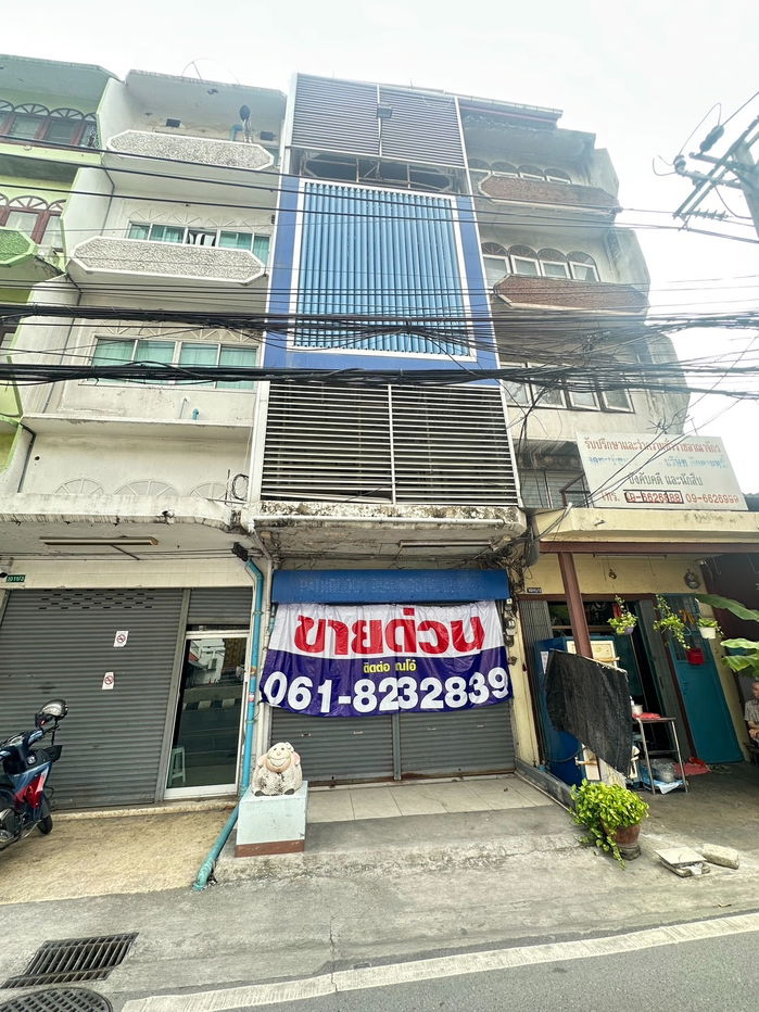 รูป ขายอาคารพาณิชย์ 5ชั้น 1ดาดฟ้า ตรงข้ามรพ.ศิริราช  - รูปที่ 2/27