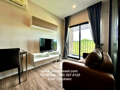 Condos for rent Robinson Sriracha : UK01-342 For rent Knightsbridge The Ocean Sriracha, luxury condo, 1 bedroom, 35 sq m., mountain view, rent only 9,500 baht/month.