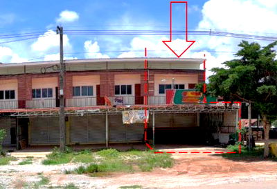 Shophouses for sale Phu Rua Loei : อาคารพาณิชย์ 117.6 square meter Loei Phu Rua Nong Bua for 2032000 THB