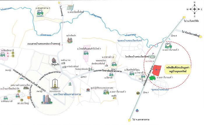 picture บ้านเดี่ยว 292 square meter Maha Sarakham Kantharawichai Tha Khon Yang for 2080000 THB - 2/2