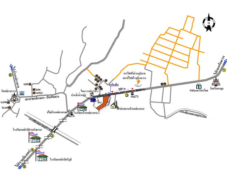 picture ที่ดินเปล่า 26192 square meter Phrae Rong Kwang Rong Khem for 11459000 THB - 2/2