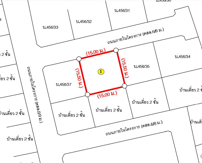 รูป บ้านเดี่ยว เนื้อที่ทั้งหมด 234 ตารางเมตร 456/36 ม.โคราช บูเลอวาร์ด ตำบลในเมือง อำเภอเมืองนครราชสีมา นครราชสีมา ราคา 4,900,000 บาท - รูปที่ 12/14