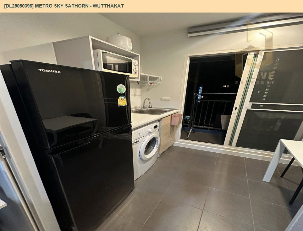 picture DL25080396 Condo for rent, Metro Sky Sathorn - Wutthakat near BTS Wutthakat, ready to move in, call urgently 0656133286 LineID @534wlwof - 8/15