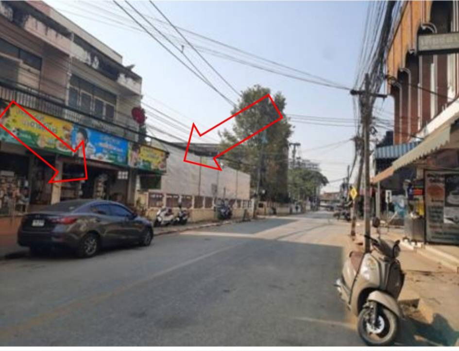 รูป ขายที่ดินราคาประเมินราชการ! กลางเมืองเชียงใหม่ ติดถนนใหญ่ ผังเมืองสีแดง - รูปที่ 4/5