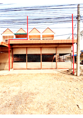 Shophouses for sale Kamphaengphet Pittayakom School : ตึกแถว 204.4 square meter Kamphaeng Phet Muang Kamphaeng Phet Nong Pling for 3000000 THB