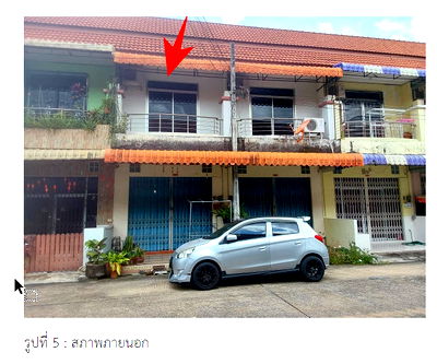 Shophouses for sale Sadao Songkhla : อาคารพาณิชย์ 160 square meter Songkhla Sadao Samnak Kham for 3910000 THB