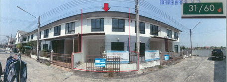 ทาวน์เฮ้าส์ 78 square meter Chonburi Phanat Nikhom Kut Ngong for 1190000 THB