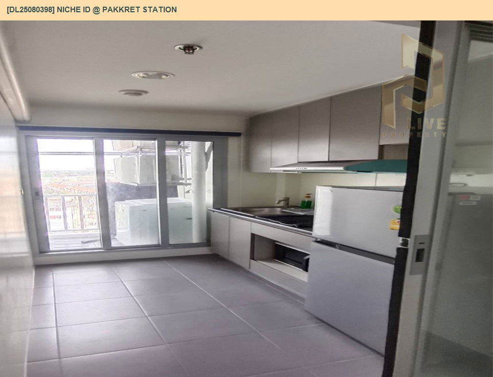 picture DL25080398 Condo for rent, Niche id @ Pakkret Station  near BTS สายสีชมพู, ready to move in, call urgently 0656133286 LineID @534wlwof - 8/9