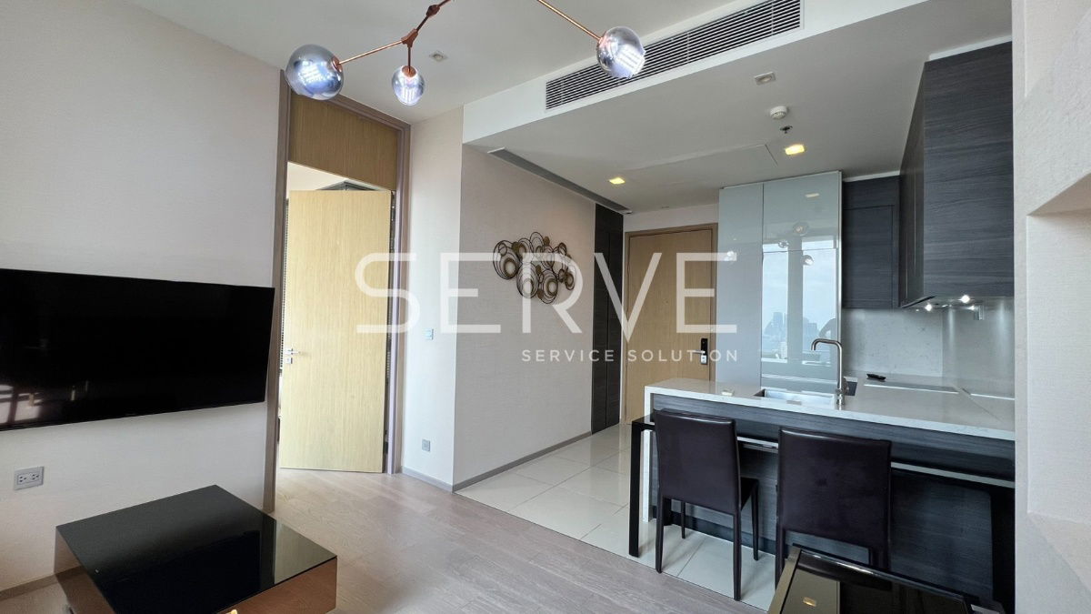 picture 🔥40K🔥- 1 Bed with Bathtub Super High Fl. Good Location in Asoke Area MRT Sukhumvit 550 m. & BTS Asok 700 m. at The Esse Asoke Condo / For Rent - 3/8
