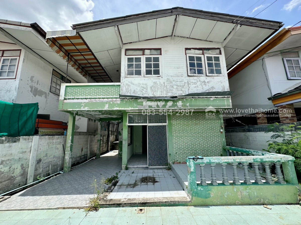 รูป ขายบ้านเดี่ยวราคาถูก หมู่บ้านสินธรา บางกรวย–ไทรน้อย 24/1 พื้นที่ 54 ตร.วา ติดไปรษณีย์บางกรวย ใกล้ MRT บางพลัด ซื้อรีโนเวทใหม่ คุ้มสุดๆ - รูปที่ 2/12