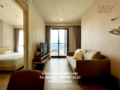 Condos for rent Si Racha Chonburi : UK01-354 For rent KEEN Centre Sriracha Condo: 1 bedroom, size 40 sq m., 23,000 baht/month, ready to move in, free cleaning service 2 times/week!