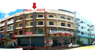 Shophouses for sale Sadao Songkhla : อาคารพาณิชย์ 191.6 square meter Songkhla Sadao Samnak Kham for 8840000 THB
