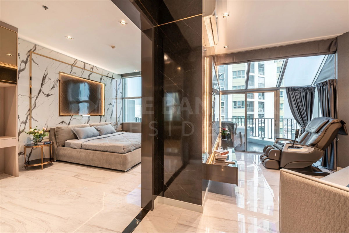 picture 𝐋𝐮𝐱𝐮𝐫𝐲 𝐔𝐧𝐢𝐭 ✨ Belle Grand Rama 9, Stunning Penthouse 💖  𝟏𝟖𝟎𝐊 /month, Near MRT Rama9 - 11/18