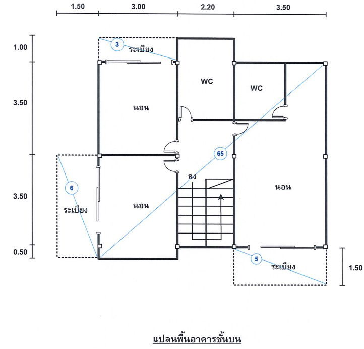 picture บ้านเดี่ยว 202.8 square meter Nakhon Ratchasima Muang Nakhon Ratchasima Ban Mai for 2288000 THB - 6/12