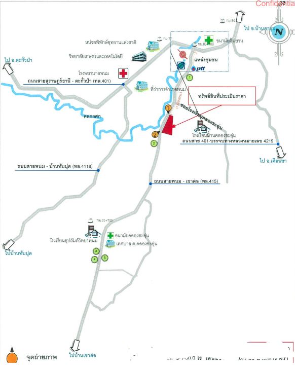 picture ที่ดินเปล่า 3208 square meter Surat Thani Phanom Khlong Sok for 2727000 THB - 9/9