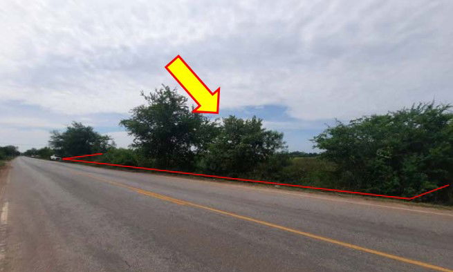 picture ที่ดินเปล่า 16692 square meter Khon Kaen Phon Hua Thung for 3548000 THB - 1/4