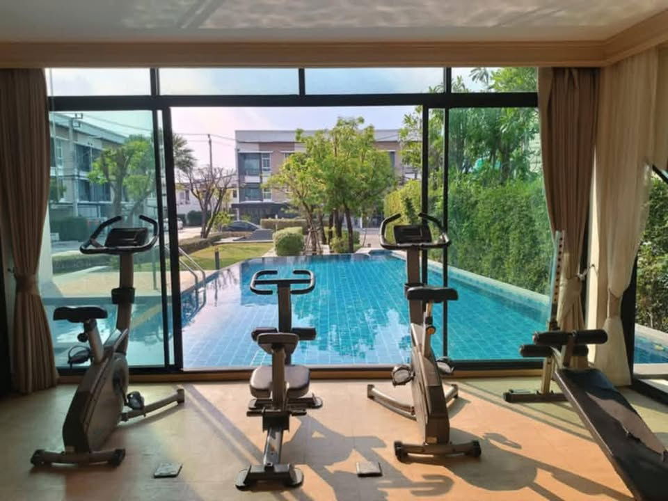 picture 🟢For Rent🟢Baan Klang Muang Chokchai 4, beautiful room, fully furnished. 📱ADD LINE @nathong97 (Reply ⚡ 24 Hr) P978 - 10/10