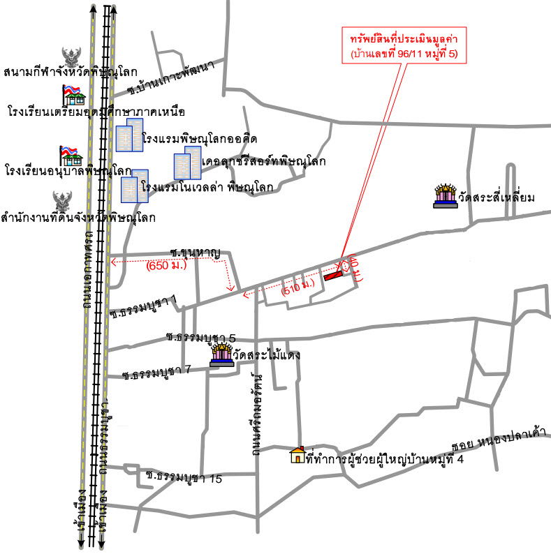 picture ทาวน์เฮ้าส์ 90 square meter Phitsanulok Muang Phitsanulok Aranyik for 768000 THB - 2/2