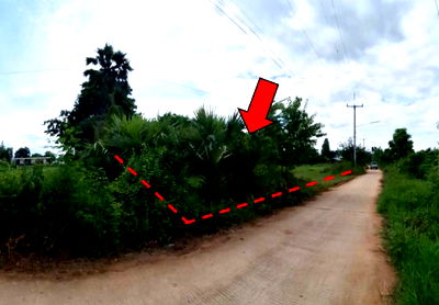 Land for sale Phon Khon Kaen : ที่ดินเปล่า 576 square meter Khon Kaen Phon Chot Nong Kae for 519000 THB
