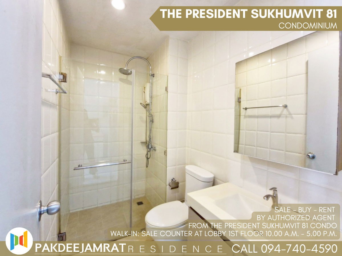 picture Rent The President Sukhumvit 81 1 bedroom 1 bathroom size 35 sq.m. 16,000 baht / month - 5/8