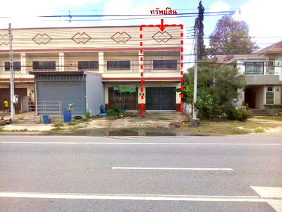 Shophouses for sale Sadao Songkhla : ตึกแถว 129.2 square meter Songkhla Sadao Sadao for 1396000 THB