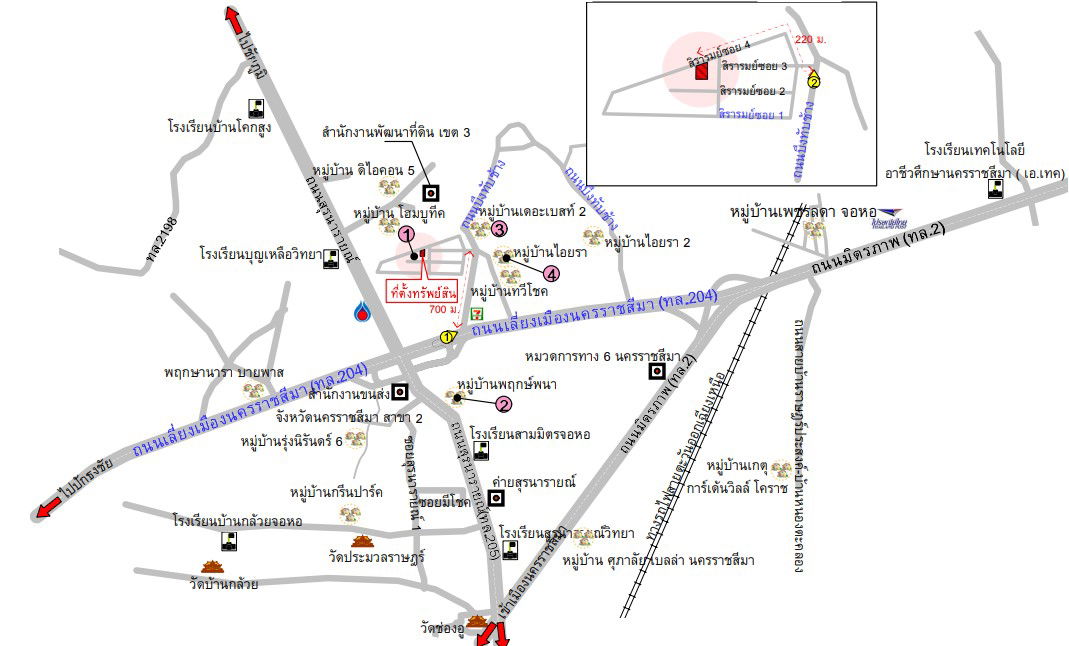 รูป บ้านเดี่ยว เนื้อที่ทั้งหมด 296 ตารางเมตร 388/56 หมู่บ้านสิรารมย์ ตำบลจอหอ อำเภอเมืองนครราชสีมา นครราชสีมา ราคา 2,310,000 บาท - รูปที่ 9/12