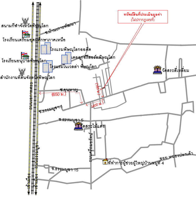 picture บ้านแฝด 86.8 square meter Phitsanulok Muang Phitsanulok Aranyik for 1225000 THB - 2/2
