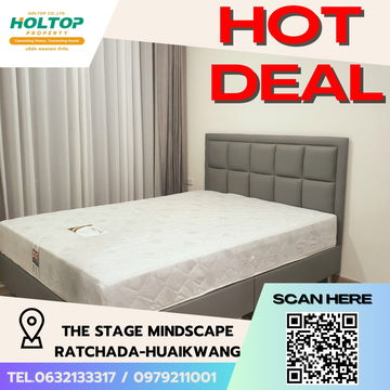 #S4329 For Rent The Stage Mindscpae Ratchada-Huaikwang