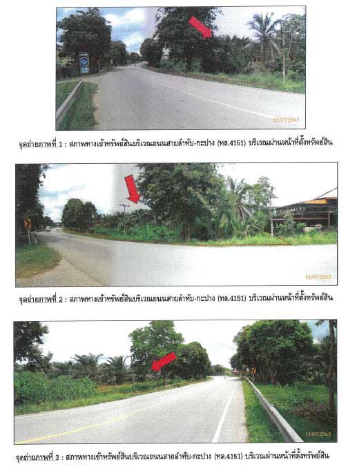 picture ที่ดินเปล่า 2980 square meter Krabi Lam Thap Lam Thap for 5960000 THB - 1/8
