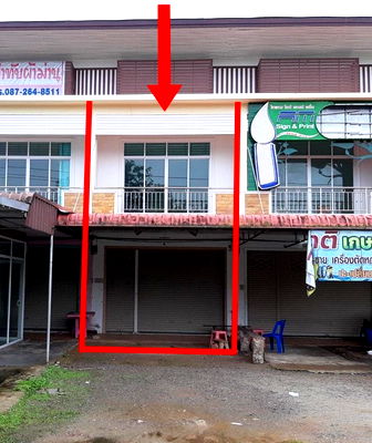 Shophouses for sale Krabi : อาคารพาณิชย์ 220 square meter Krabi Lam Thap Lam Thap for 1500000 THB