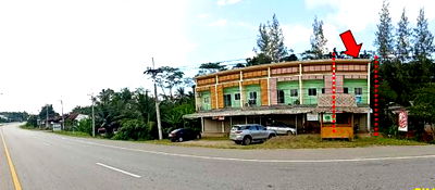 Shophouses for sale Surat Thani : ตึกแถว 184 square meter Surat Thani Phanom Ton Yuan for 1560000 THB