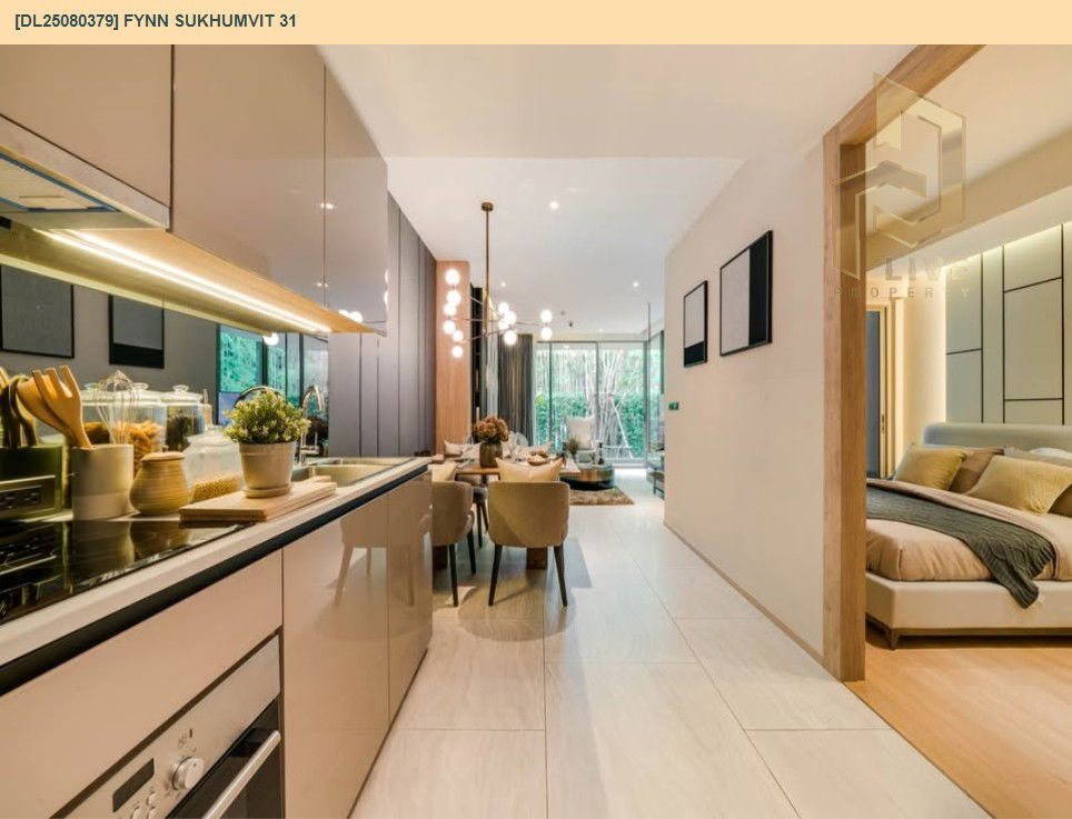 picture DL25080379 Condo for rent, FYNN Sukhumvit 31 near MRT สุขุมวิท, ready to move in, call urgently 0656133286 LineID @655ebbvc - 5/16