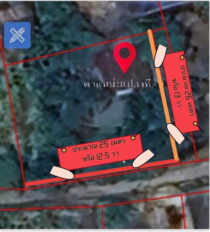 picture Beautiful land for sale, convenient, water and electricity available, in a community in Thong En Subdistrict, In Buri District, Sing Buri Province. - 1/5