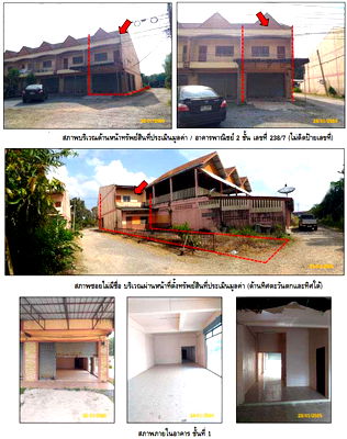 Shophouses for sale Krabi : อาคารพาณิชย์ 200 square meter Krabi Lam Thap Lam Thap for 1582000 THB