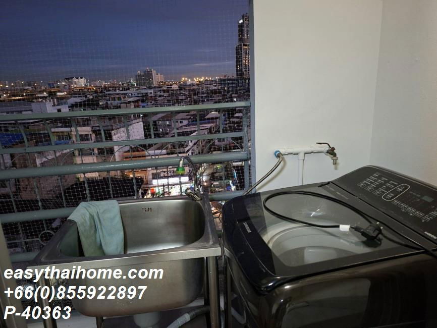 รูป P-40363 ให้เช่า คอนโด แฮปปี้ เพลส ทาวเวอร์ Saeng Thip Alley, Phra Khanong, Watthana, Bangkok พร้อมอยู่ ราคาถูก Line Id @easythaihome 085-592-2897 - รูปที่ 7/16