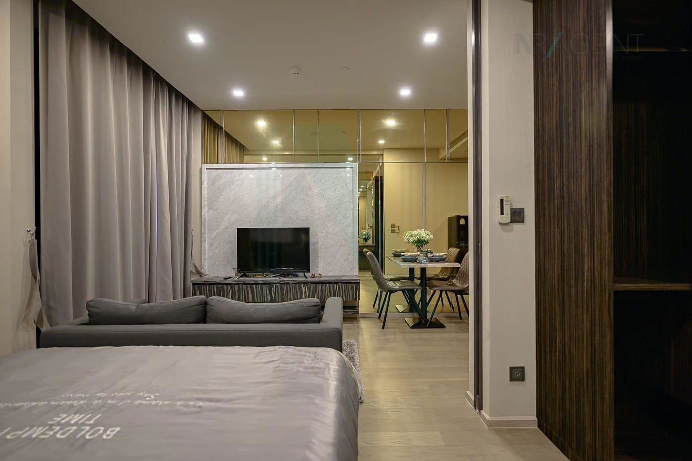 picture 🚩 For Rent Condo ASHTON ASOKE Building 1, Floor 18,1 bed room, Room size 35.00 sqm - 7/8