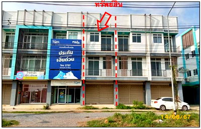 Shophouses for sale Muang Nong Bua Lam Phu Nong Bua Lam Phu : อาคารพาณิชย์ 109.2 square meter Nong Bua Lam Phu Muang Nong Bua Lam Phu Nong Phai Sun for 2720000 THB