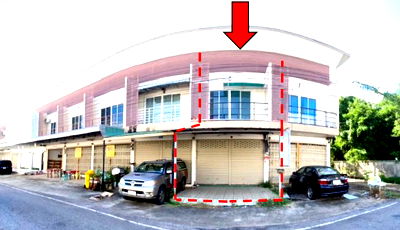 Shophouses for sale Bung Nong Khot Khon Kaen : อาคารพาณิชย์ 80.8 square meter Khon Kaen Muang Khon Kaen Ban Pet for 1541000 THB
