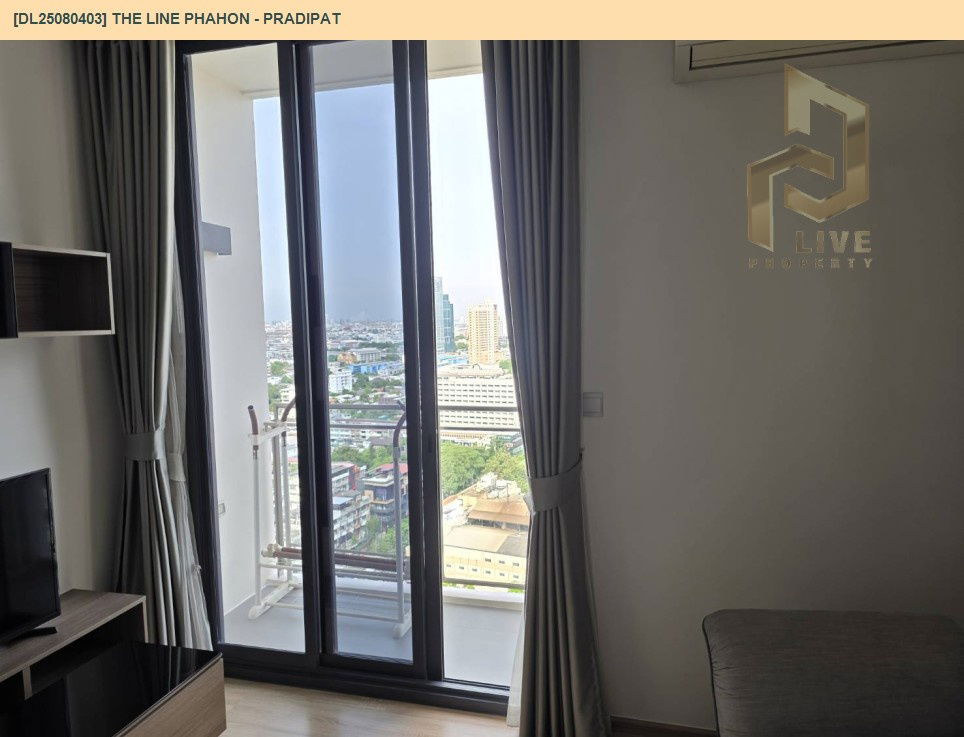 picture DL25080403 For rent: The Line Phahonyothin - Pradipat, good location, near BTS Saphan Khwai.💥Call 0638692663 - 7/12