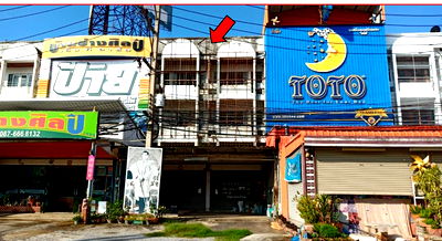 Shophouses for sale SCG Packaging Ban Pong  : อาคารพาณิชย์ 124 square meter Ratchburi Ban Pong Suan Kluai for 2736000 THB