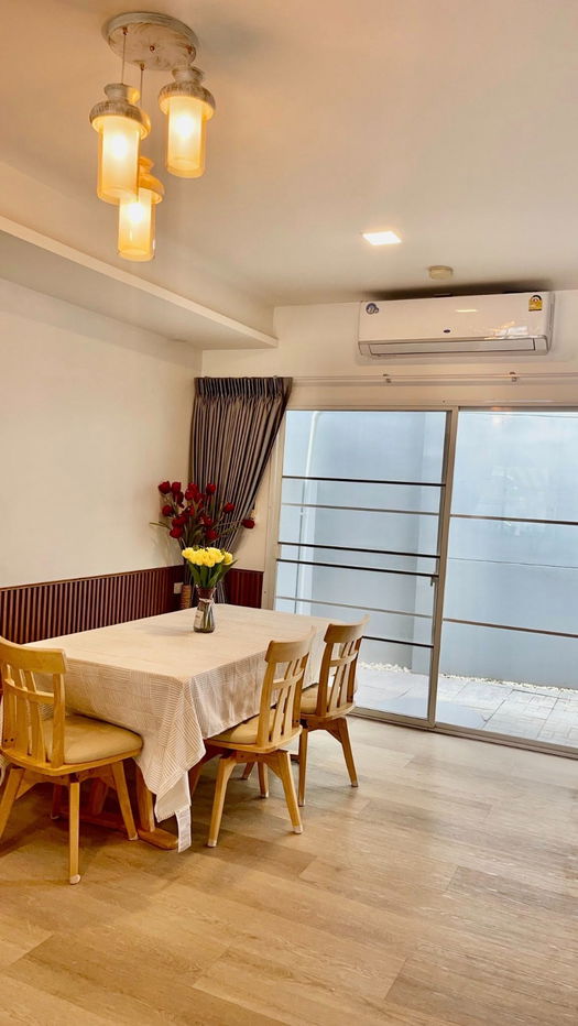 picture WS2223 🏡 2-storey townhouse for rent, Indy Village 4, Bangna, near Mega Bangna, only 39,000 baht/month. - 18/24