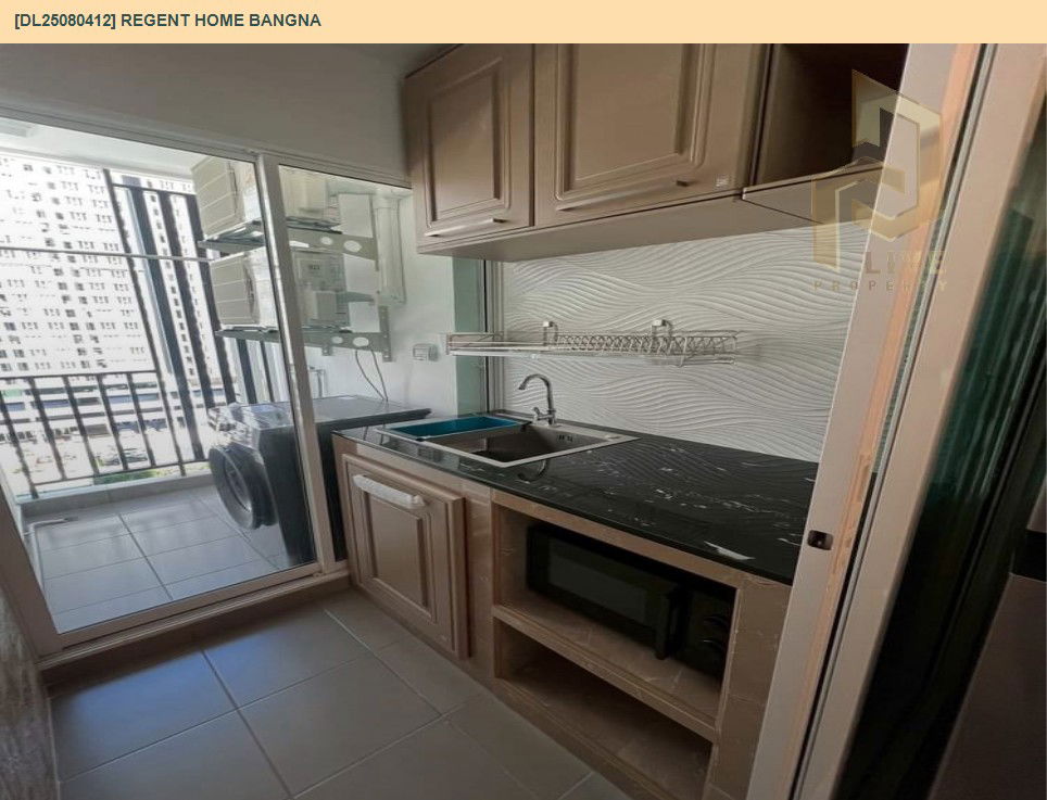 picture DL25080412 Condo for rent, Regent home bangna near BTS Bang Na, ready to move in, call urgently 0656133286 LineID @534wlwof - 6/10