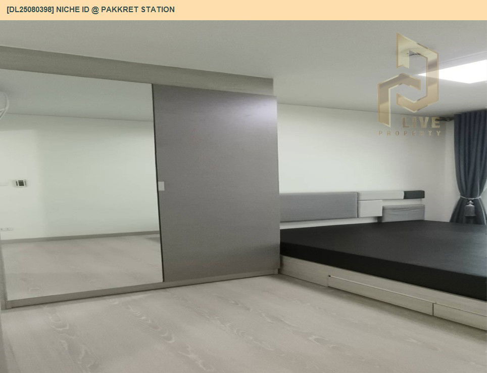 picture DL25080398 Condo for rent, Niche id @ Pakkret Station  near BTS สายสีชมพู, ready to move in, call urgently 0656133286 LineID @534wlwof - 6/9