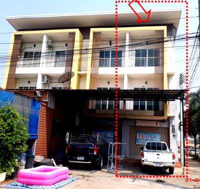 Shophouses for sale ฺKhon Kaen Bypass : อาคารพาณิชย์ 90.8 square meter Khon Kaen Muang Khon Kaen Phra Lap for 2046000 THB