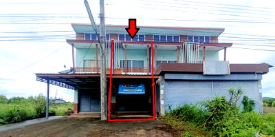 Shophouses for sale Don Sak Surat Thani : อาคารพาณิชย์ 97.2 square meter Surat Thani Don Sak Don Sak for 923000 THB