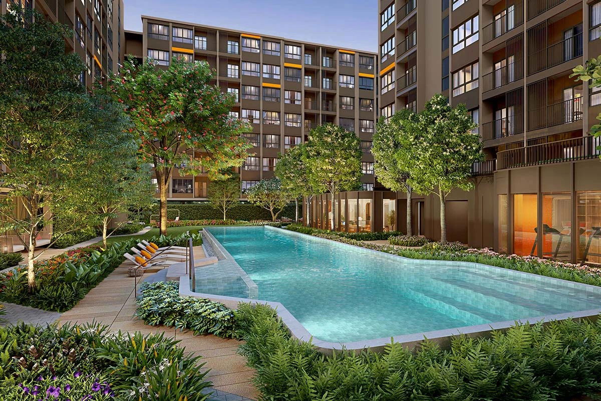 picture Hot Deal ! D Condo Ram40 1 Bed room Plus 34.50 sq.m.  - 5/8