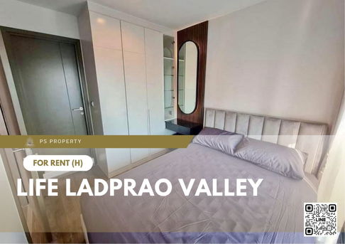 For rent 🔥 Life Ladprao Valley 🔥 Fully furnished and equipped, near BTS Ha Yaek Lat Phrao